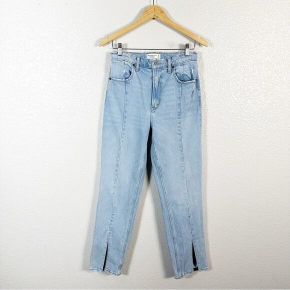 Abercrombie & Fitch Womens The 90s Straight Ultra High Rise Jeans 28 / 6 R - Picture 3 of 12